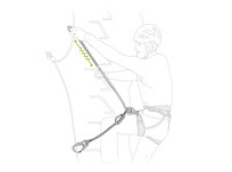 Especificidade n &deg; 2 da longe de Ferrata Scorpio Etohook Petzl
